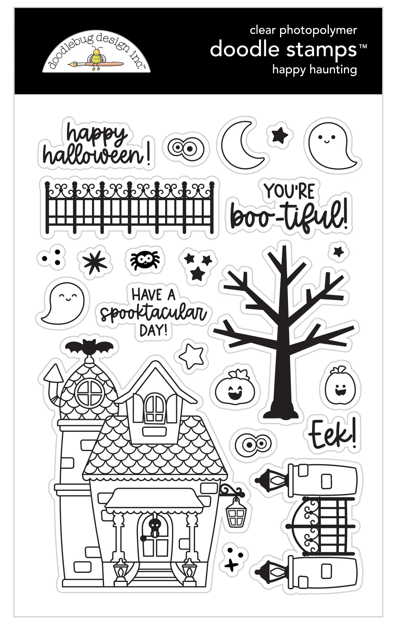 Happy Haunting Halloween - Doodle Stamps