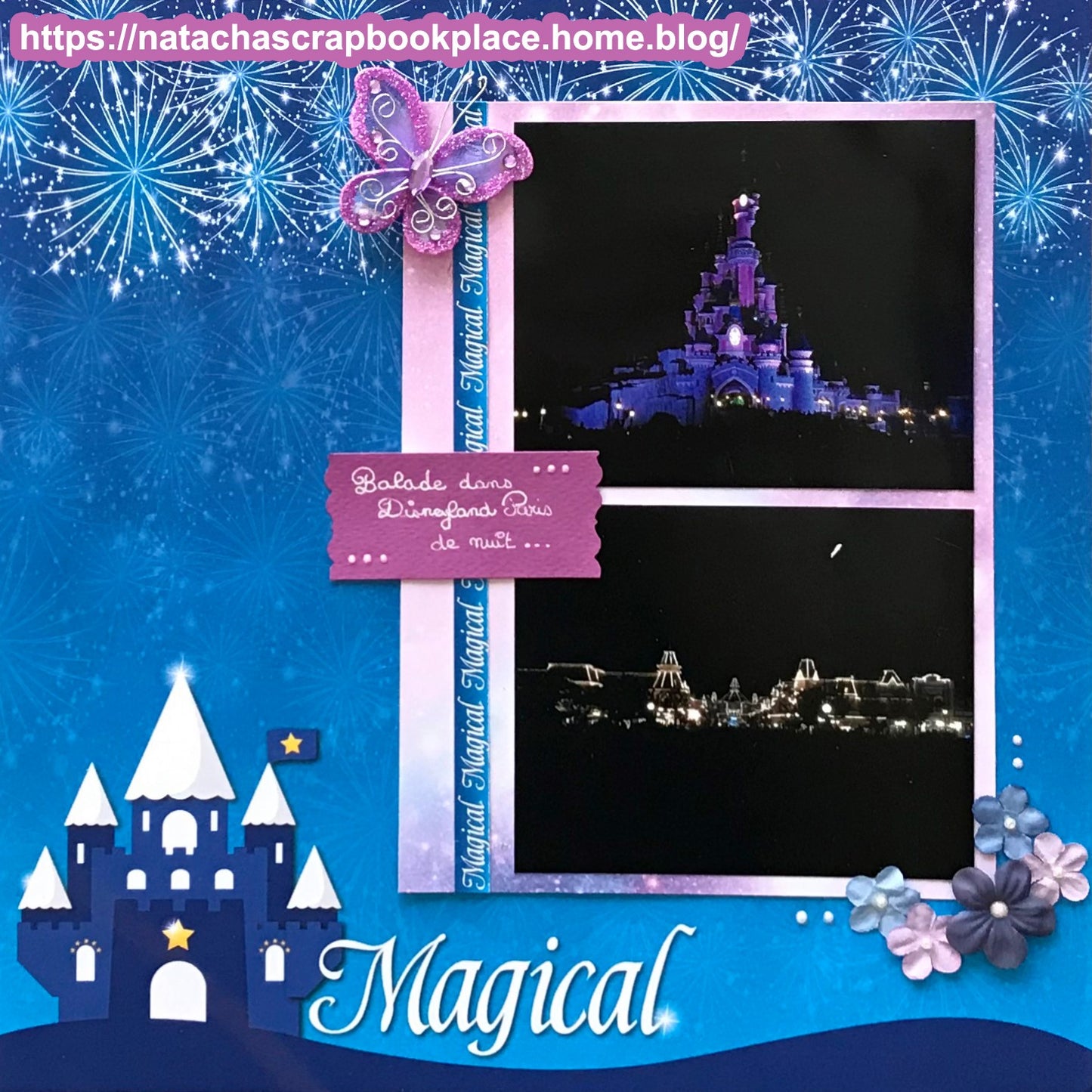 Magical - 12x12 Scrapbook Paper by Reminisce