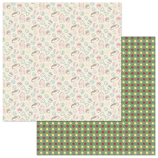 Go Fetch Cooper and Friends Scrapbook Paper