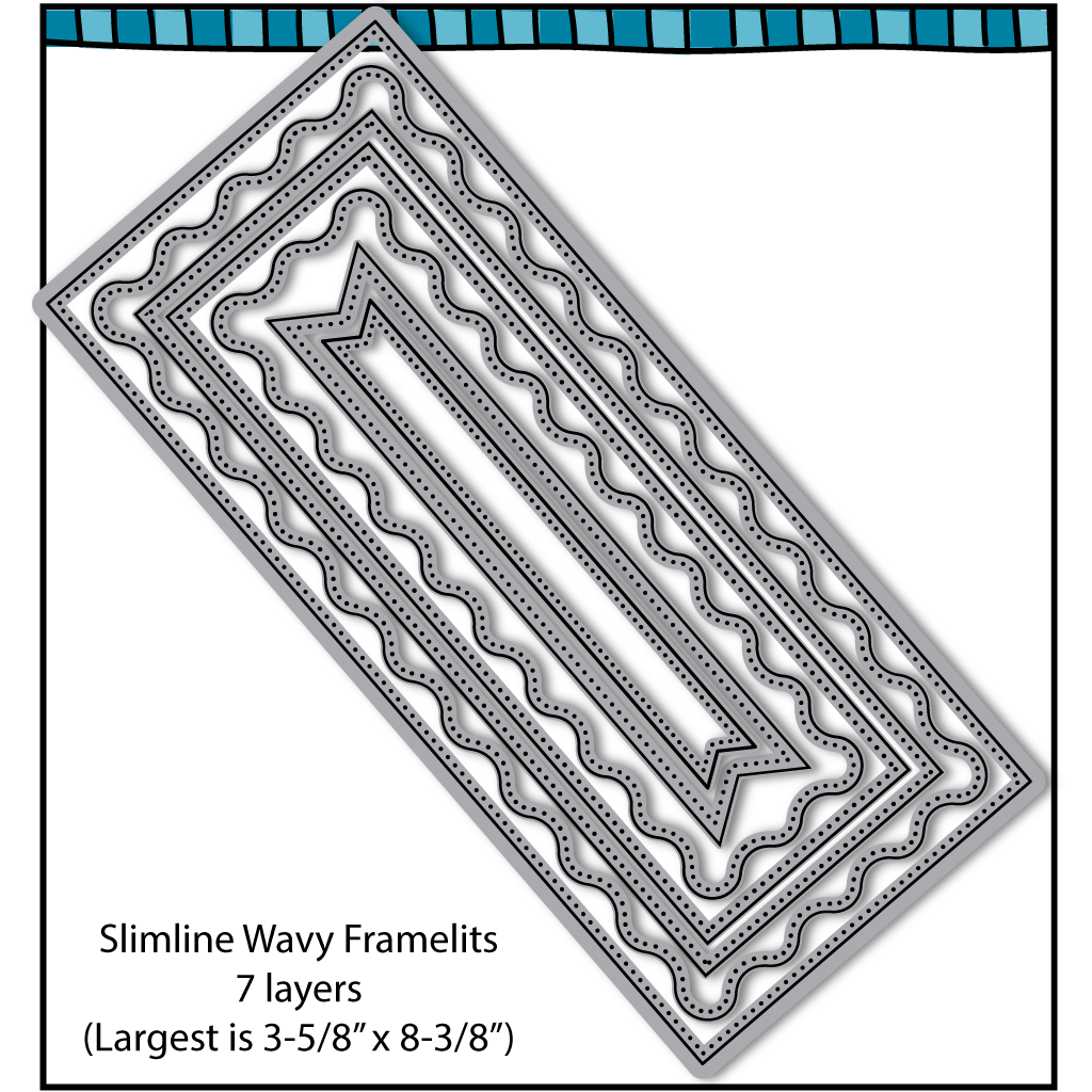 Wavy Slimline Framelits Die Set