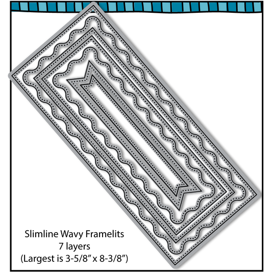 Wavy Slimline Framelits Die Set