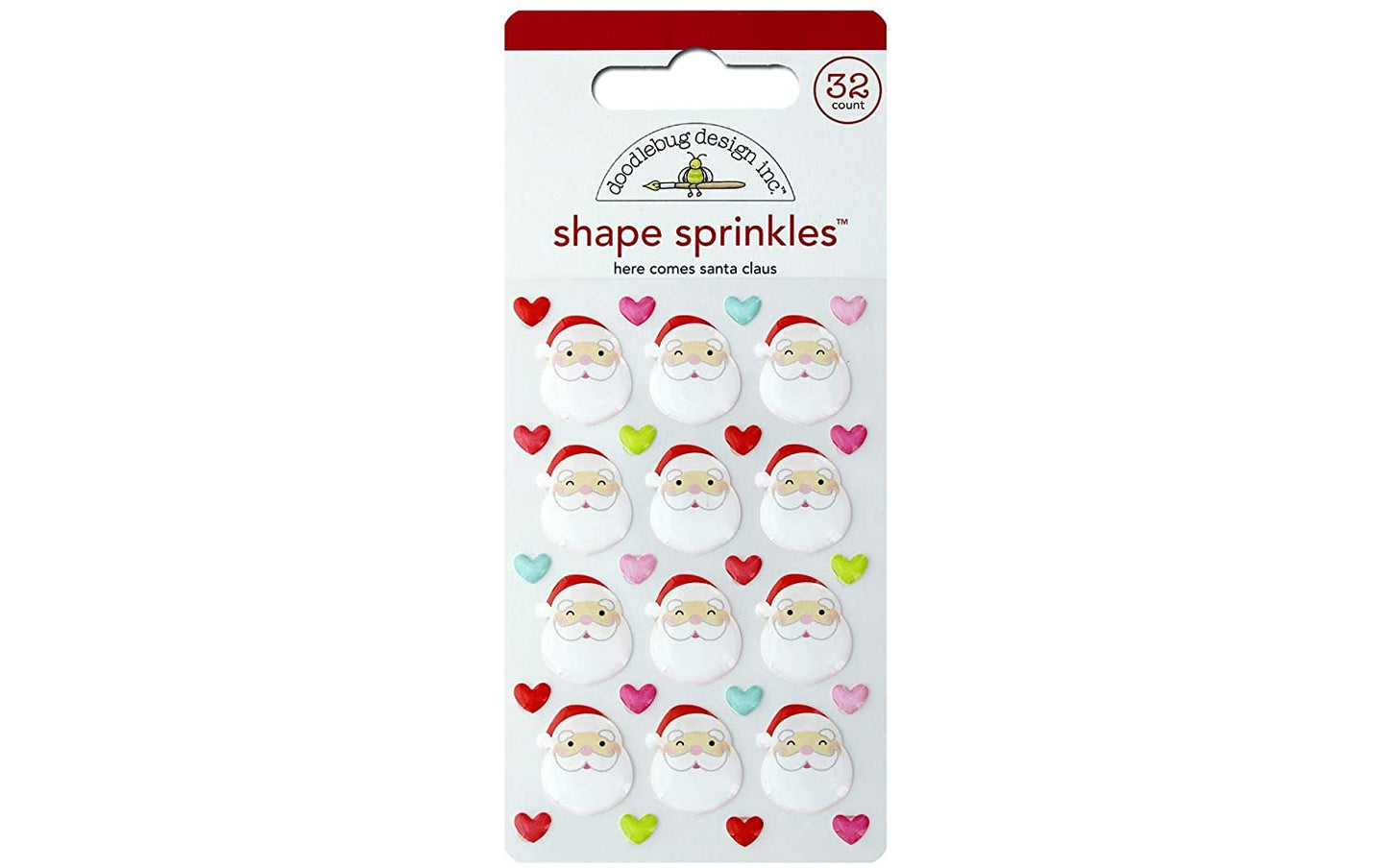 Doodlebug Designs Night Before Christmas Santa Stickers