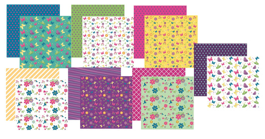 Enchantment Encanto Scrapbook Paper Assortment Set
