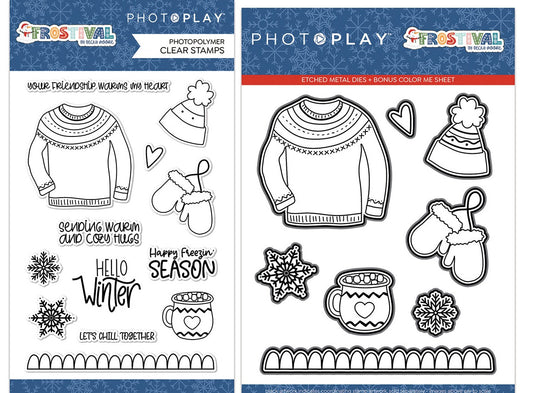Frostival Stamps and Dies by Photo Play
