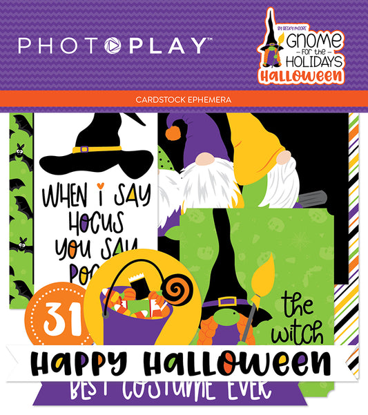 Gnome for Halloween - Ephemera Die Cut Set