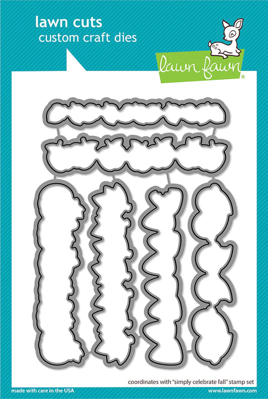 Lawn Fawn Simply Celebrate Fall Dies Set