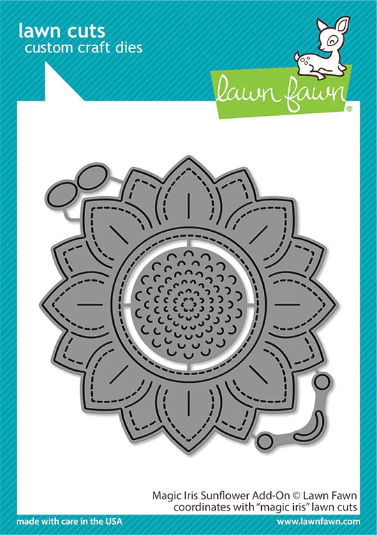 Magic Iris Sunflower Dies Set by Lawn Fawn