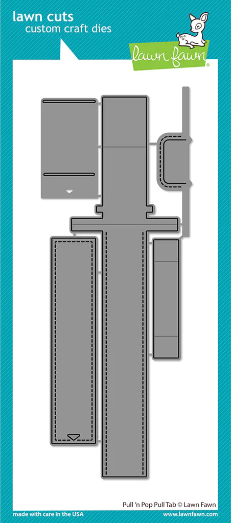 Lawn Fawn Pull 'n Pop Pull Tab Die Set