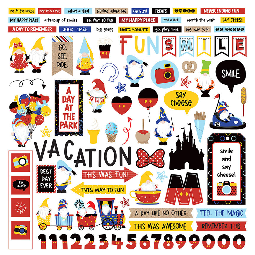 Tulla & Norbert's Magical Vacation Stickers