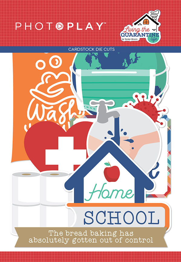 Quarantine Life Ephemera Die Cut Set by Photo Play