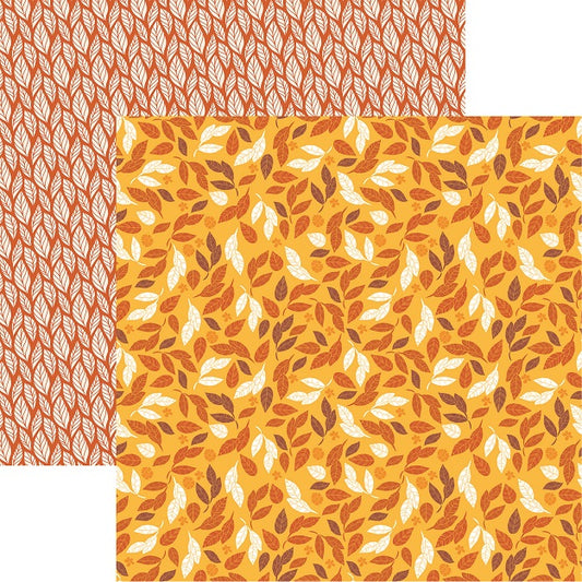 Fall Into Fall Scrapbook Paper by Reminisce