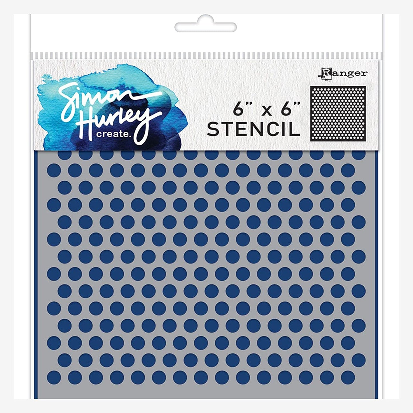 Simon Hurley Tiny Circles Dot Stencil