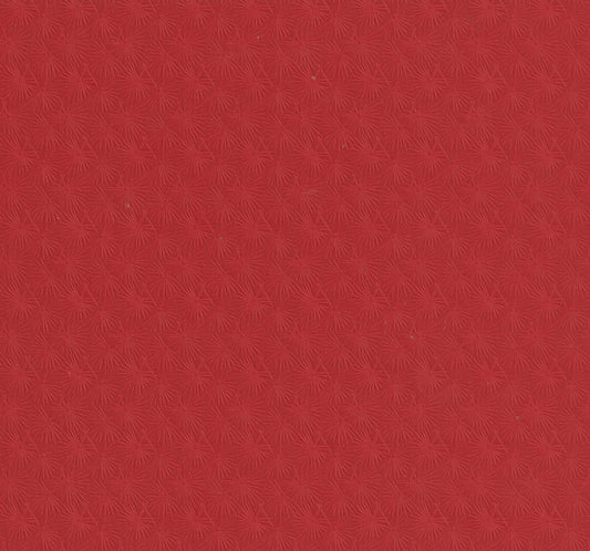 Embossed Translucent 12x12 Red Starburst Paper - 5 Sheets