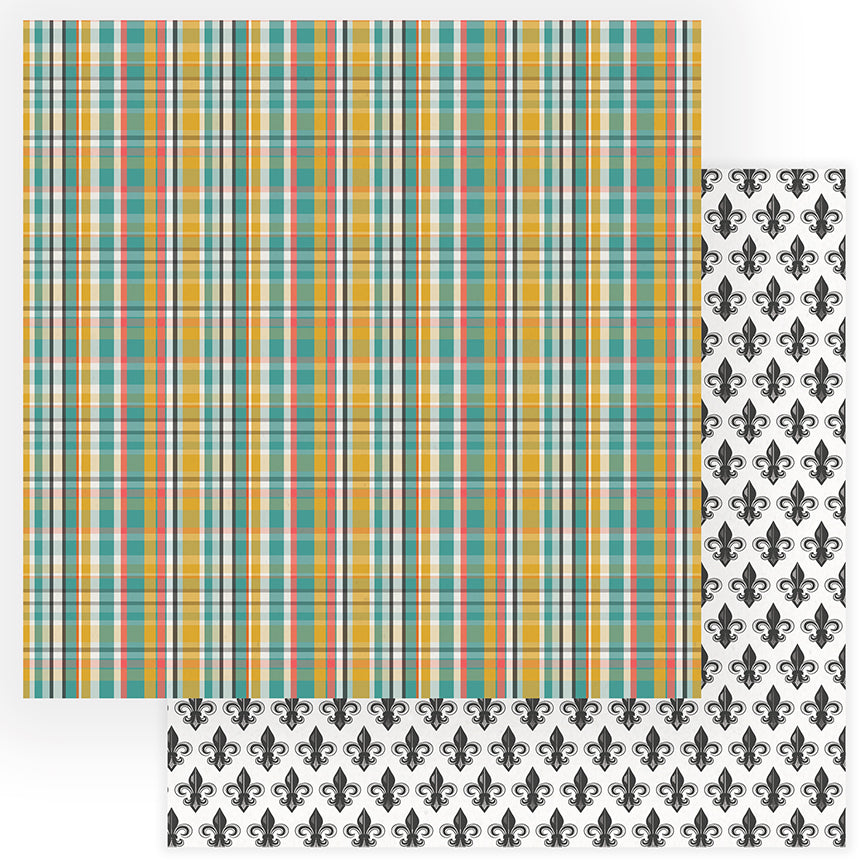 Bee Happy Wild Honey Scrapbook Paper