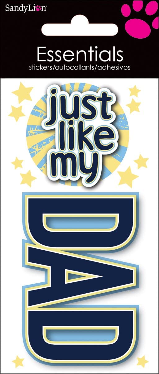 Best Dad Just Like Dad Essential Stickers
