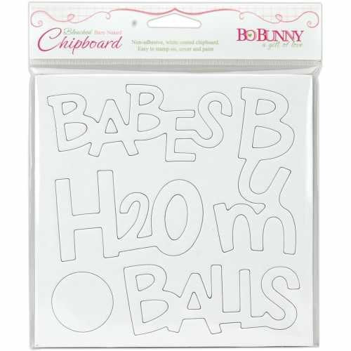 Bo Bunny Lifes a Beach Chipboard Embellishments