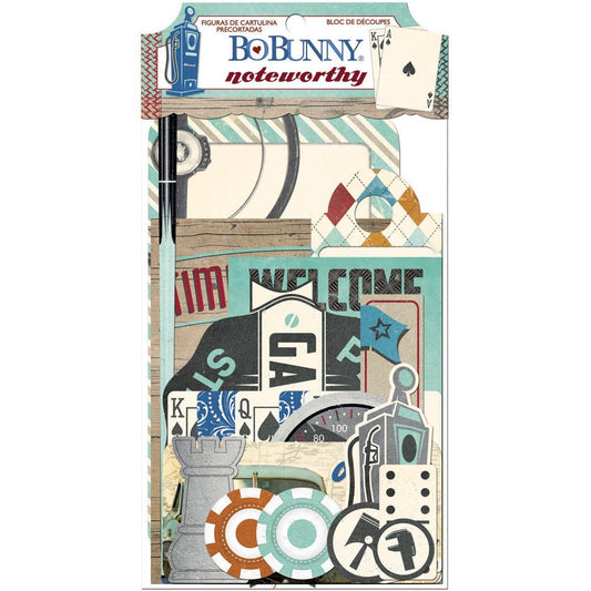 Bo Bunny Wild Card Noteworthy Die-Cuts