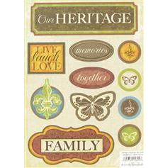Affinity Family Heritage Stickers