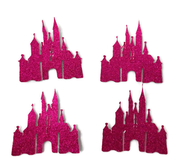 Glitter Castle Cinderella Vacation Die Cuts - 4Pc