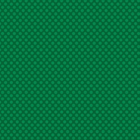 Dark Green Large Polka Dot Cardstock 4 Sheets