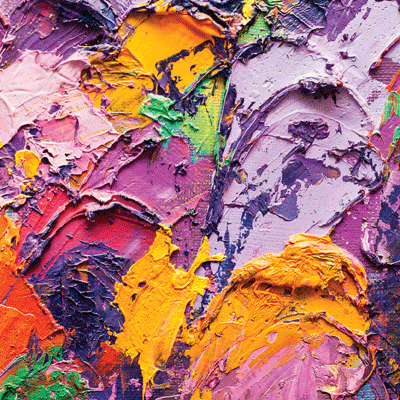Paint Brushstroke 12x12 Scrapbook Modern art Paper