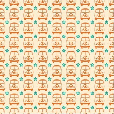 Groovy Bulli Scrapbook Paper