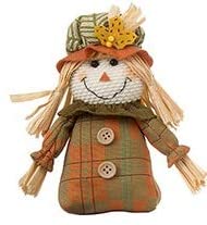 Fall Plaid Scarecrow