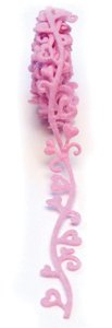 Felt Fusion Pink Mini Hearts Ribbon by Queen & Co