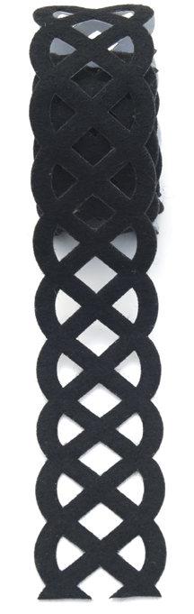 Black Celtic Felt Fusion by Queen & Co