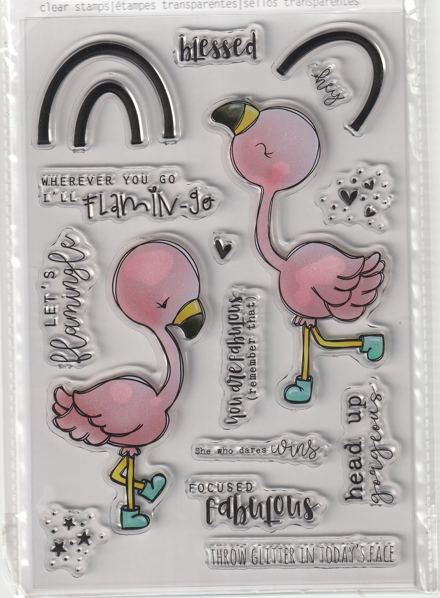 Focused and Fabulous Stamps by Hampton Art