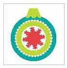 Studio G Wood Round Ornament Stamp