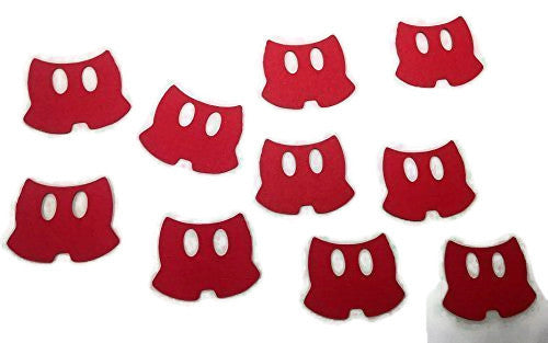 Mickey Mouse Red Pants Die Cuts - 20piece