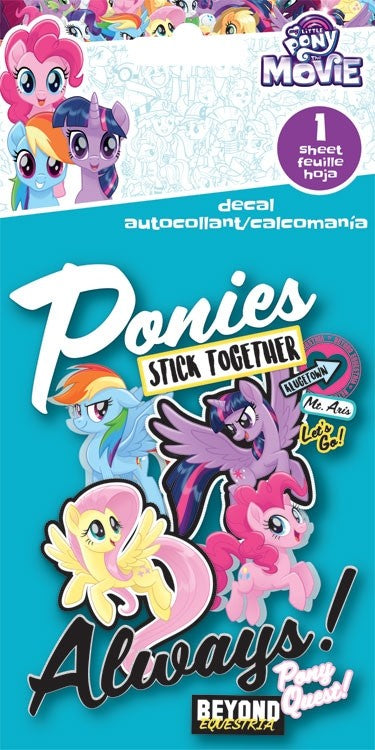 my Little Pony Colored Repositionable Decal