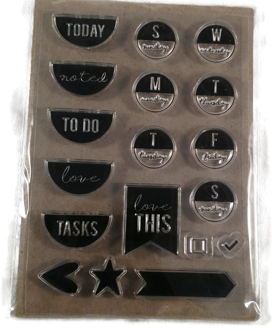 Planner Calendar Stamp by Ms Sparkle Co