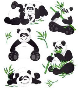 Panda Bear Stickers