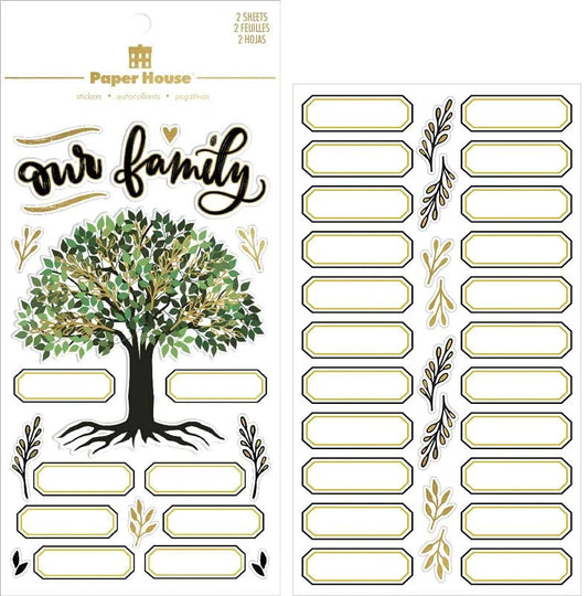 Family Tree 3d Stickers