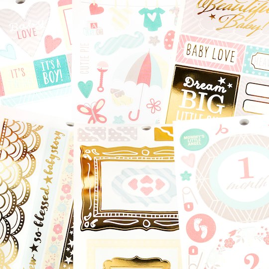 Baby Sticker Book 24 Sheets! Country Croppers