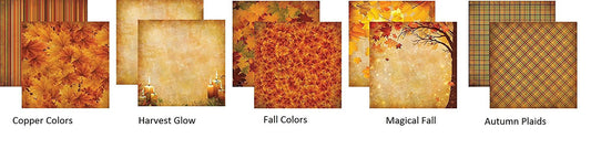 Reminisce Best of Harvest Papers Set