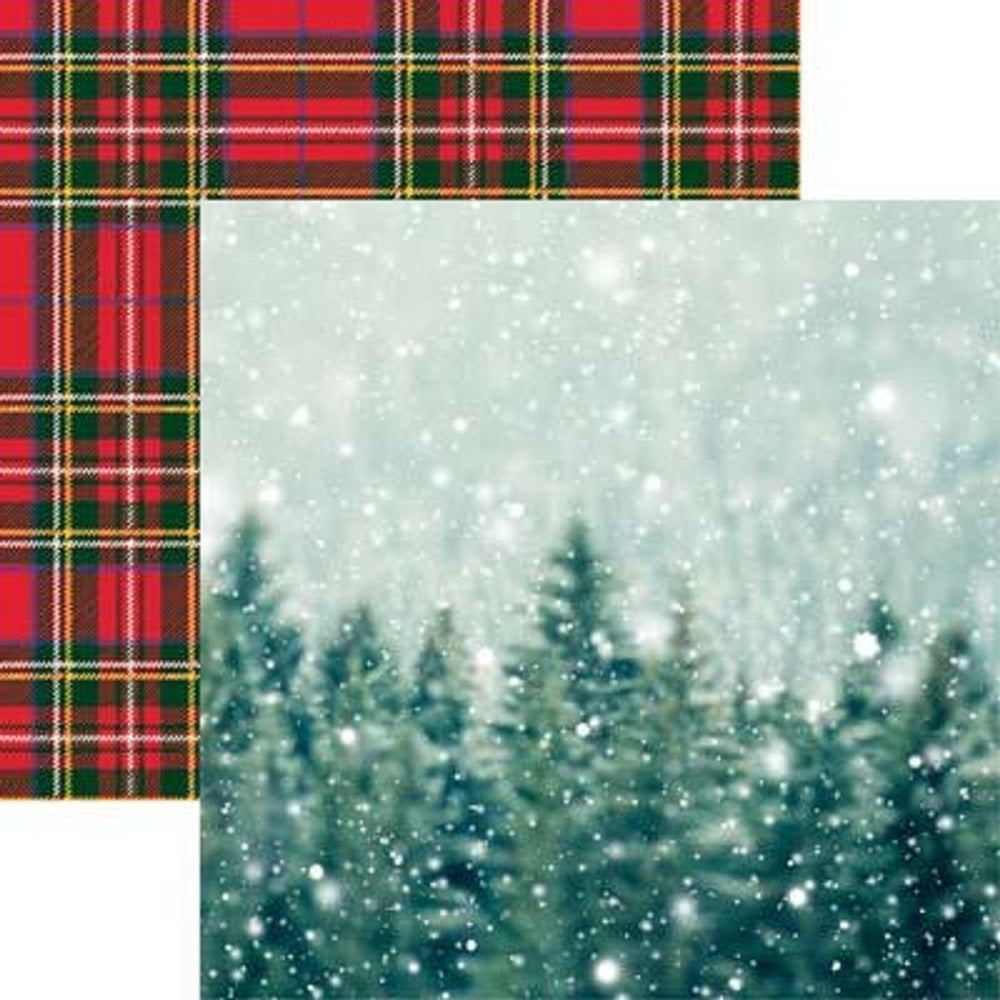 Christmas Spirit 12x12 Scrapbook Papers & Stickers Set