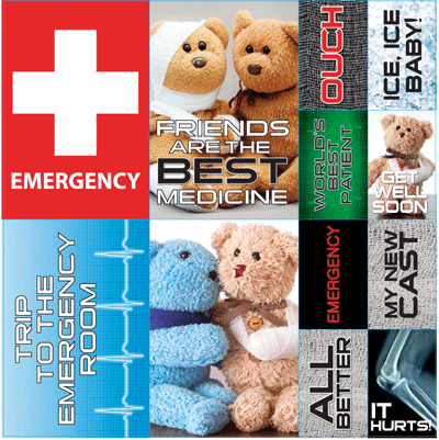 ER Emergency Room Doctor Stickers by Reminisce