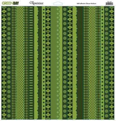 Reminisce Green Day Border Stickers