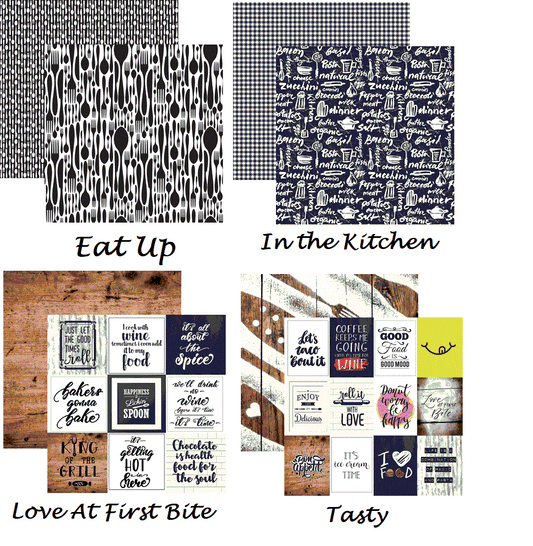 Reminisce Love at First Bite Papers Set