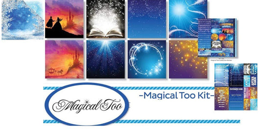 Reminisce Magical Too Scrapbook Paper & Stickers Set