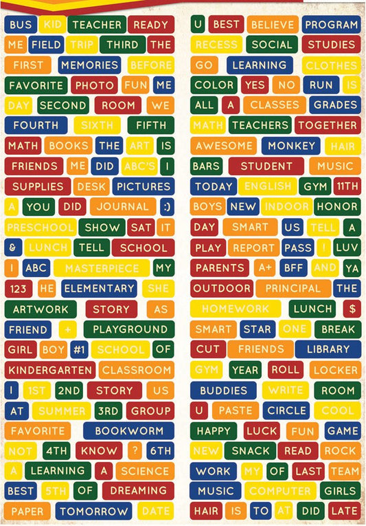 Elementary School Stickers