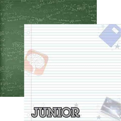 Junior 11th Grade Making the Grade Scrapbook Paper
