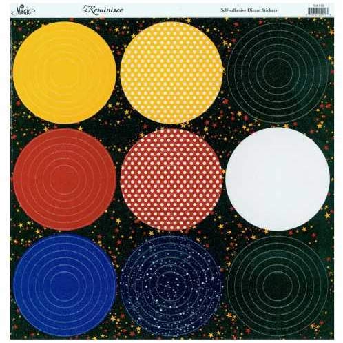 Real Magic Journal Circle Stickers by Reminisce
