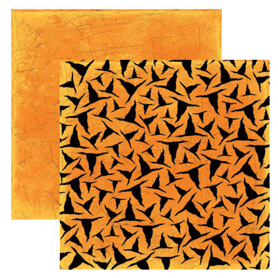 Witch Way Scare Tactics Halloween Scrapbook Paper