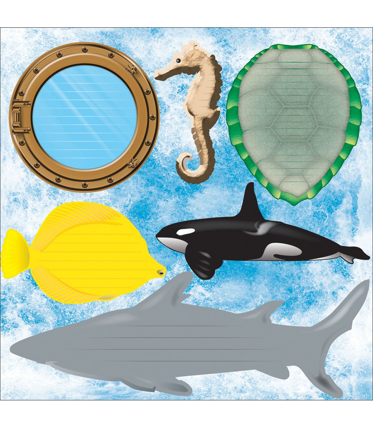 Under the Sea Animal Journaling Stickers by Remnisce