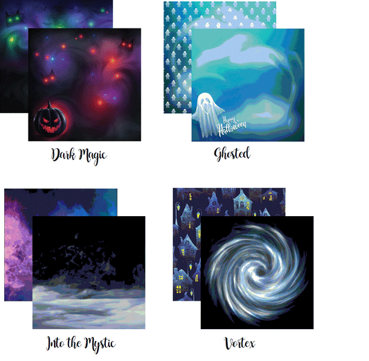 Very Strange Things Halloween papers by Reminisce