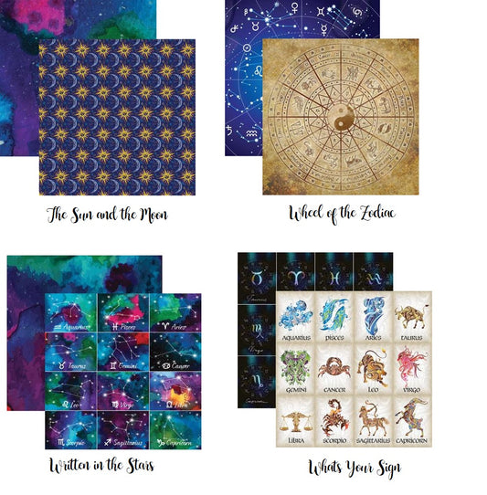 Whats Your Sign Scrapbook Paper Set by Reminisce